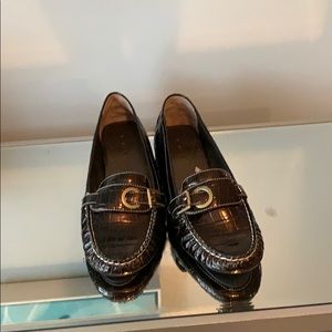 Brown Tahari Loafers